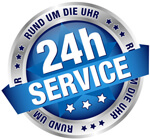 24 Stunden Service